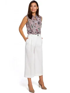 S139 Dámské kalhoty Cullotes - ecru