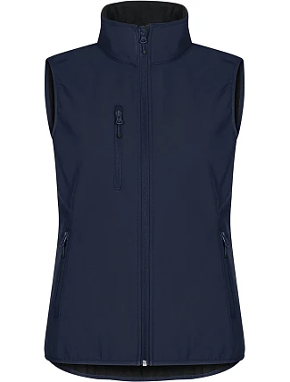 Clique Classic Softshell Vest W Dámská 3-vrstvá softshellová vesta 67.0916 dark navy