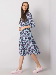 Šaty LK SK 508525.17 světle modrá