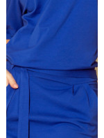 Šaty s krátkým rukávem Numoco CASSIE - modré