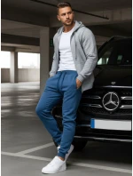 Modré pánské tepláky FashionStreet UX3370