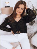 MISTELLA dámský svetr černý FashionStreet MY1538