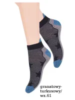 Dámské kotníkové ponožky Steven art.050 Dámské kotníkové ponožky Steven art.050