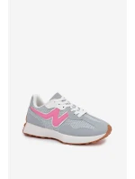 Dámské sportovní boty na platformě modré Janelora