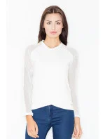 Dámská halenka M467 smetanová - Figl Dámská halenka M467 smetanová - Figl