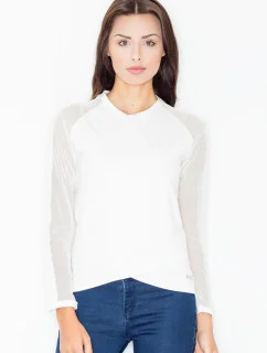 Dámská halenka M467 smetanová - Figl