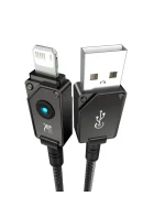 Baseus Nezlomitelný kabel USB-IP 2,4A 2m (černý)