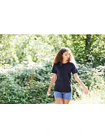 Fruit of the Loom Pure Cotton T Tričko z těžké bio bavlny 16.1362 black Fruit of the Loom Pure Cotton T Tričko z těžké bio bavlny 16.1362 black