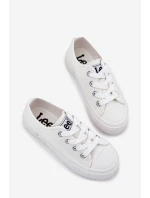 Dětské Mládežnické Tenisky LEE ISLA C LOW JR 50251058 Bílé
