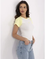 Tričko NM TS V7940.17 bílá žlutá