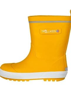 Trollkids Kids Lysefjord Rubber Boots golden yellow (471-703) chlapecké/dívčí gumáky