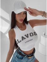 Dámský top 278026 bílý - Ola Voga Dámský top 278026 bílý - Ola Voga