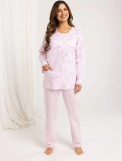 Pyžamo Regina 710 dlouhé/r 2XL-3XL Z25/26 dámské rozepínací