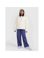 Dívčí péřová bunda se syntetickou výplní 4F 4FJRAW25TDJAF0825-10S