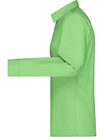 Daiber JN 677 Popelínová halenka s dlouhým rukávem 02.0677 lime green Daiber JN 677 Popelínová halenka s dlouhým rukávem 02.0677 lime green