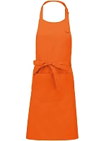 Kariban K 885 Zástěra s laclem 20.K885 orange Kariban K 885 Zástěra s laclem 20.K885 orange