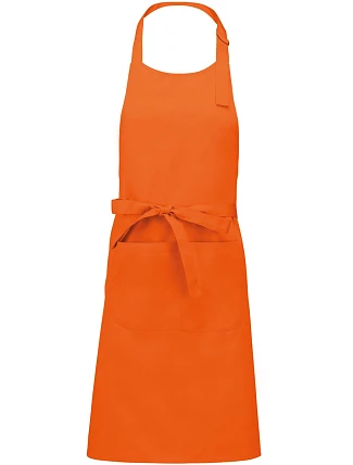 Kariban K 885 Zástěra s laclem 20.K885 orange Kariban K 885 Zástěra s laclem 20.K885 orange