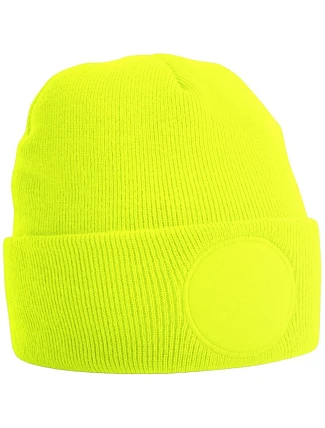 Beechfield B 446 Čepice s kruhovou nášivkou 53.0446 fluorescent yellow Beechfield B 446 Čepice s kruhovou nášivkou 53.0446 fluorescent yellow