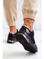 Módní sportovní obuv Dámské tenisky Black Danielle Módní sportovní obuv Dámské tenisky Black Danielle