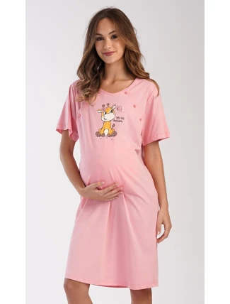 Dámská noční košile mateřská Malá žirafa Dámská noční košile mateřská Malá žirafa