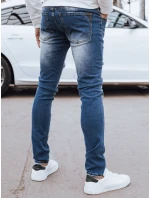 Pánské tmavě modré džínové kalhoty FashionStreet UX4226