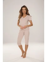 Pyžamo De Lafense 880 Hazel kr/sr S-2XL