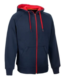 Mikina SELECT ZIP Hoody WILLIAM námořnická modrá