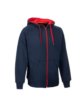 Mikina SELECT ZIP Hoody WILLIAM námořnická modrá