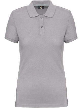 WK WK 275 Dámské pracovní piqué polo z těžké bavlny 20.W275 oxford grey WK WK 275 Dámské pracovní piqué polo z těžké bavlny 20.W275 oxford grey
