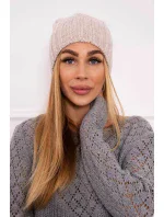 Fleecová čepice Paris K213 light beige Fleecová čepice Paris K213 light beige