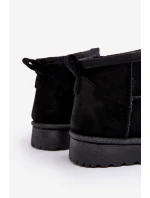 Dětské zimní boty izolované černé Nallita