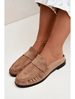 Dámské mokasíny s otevřenou patou béžové Parella Dámské mokasíny s otevřenou patou béžové Parella