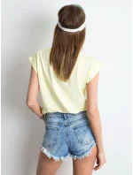 Tričko RV TS 4833.24P jasně žlutá Tričko RV TS 4833.24P jasně žlutá