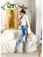 Sexy džíny s vysokým pasem J5317D - Koucla Sexy džíny s vysokým pasem J5317D - Koucla