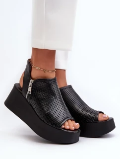 Bota na klínech model 196626 Step in style