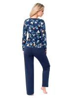 Pyžamo Donna Caroline Dlouhá délka/r M-2XL