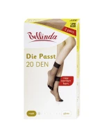 Silonkové matné ponožky 2 páry DIE PASST SOCKS 20 DEN - BELLINDA - amber Silonkové matné ponožky 2 páry DIE PASST SOCKS 20 DEN - BELLINDA - amber
