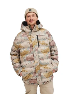 O'neill pánská zimní sportovní bunda Xtrm Mountain snowboard ski 5K beige pánské