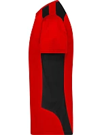 Daiber JN 1824 Pánské pracovní tričko - Strong 02.1824 red/black Daiber JN 1824 Pánské pracovní tričko - Strong 02.1824 red/black