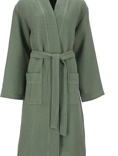 Vossen Siam Vaflový župan "Siam" 49.2670 detox green