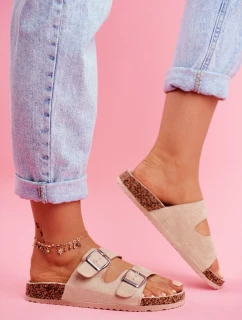 Dámské Nazouváky Béžové Si Senor