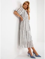 LK SK šaty 508963 1.38 bílá a černá