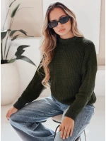 CAMERON dámský svetr zelený FashionStreet MY1153