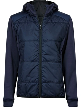 Tee Jays TJ 9113 Dámská hybridní strečová bunda s kapucí 18.9113 navy/navy