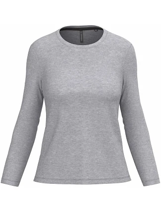 Kariban K 383 Dámské tričko s dlouhým rukávem 20.K383 oxford grey Kariban K 383 Dámské tričko s dlouhým rukávem 20.K383 oxford grey