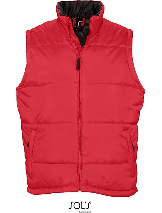 SOL'S Warm Prošívaná vesta 25.4002 red