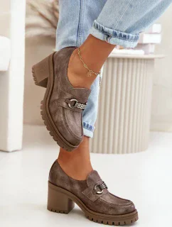 Polobotky na podpatku model 199311 Step in style