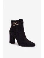 Boty na podpatku  model 216951 Step in style