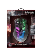 DEFENDER HERNÍ DRÁTOVÁ MYŠ BULLETSTORM GM-928 OPTIC 7200 DPI 7P 52928 DEFENDER HERNÍ DRÁTOVÁ MYŠ BULLETSTORM GM-928 OPTIC 7200 DPI 7P 52928
