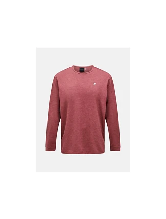 Pánské tričko PEAK PERFORMANCE M Trail Longsleeve, červené Pánské tričko PEAK PERFORMANCE M Trail Longsleeve, červené